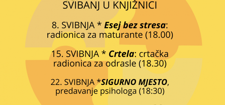 Svibanj u našoj knjižnici… Svibanj u našoj knjižnici…